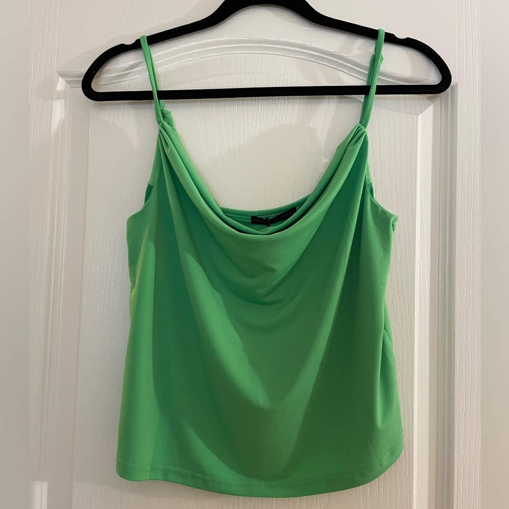 Brooklyn Karma Green Draped Top